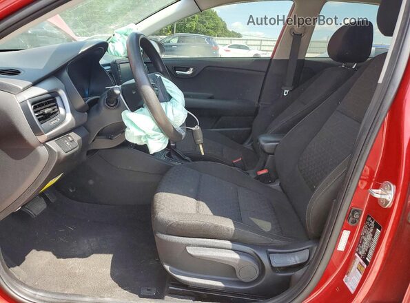 3KPA24AD1LE288274 2020 KIA RIO Red Вид салону спереду