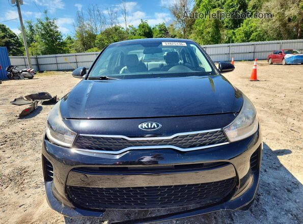3KPA24AD1LE330703 2020 KIA RIO Black წინა ხედი