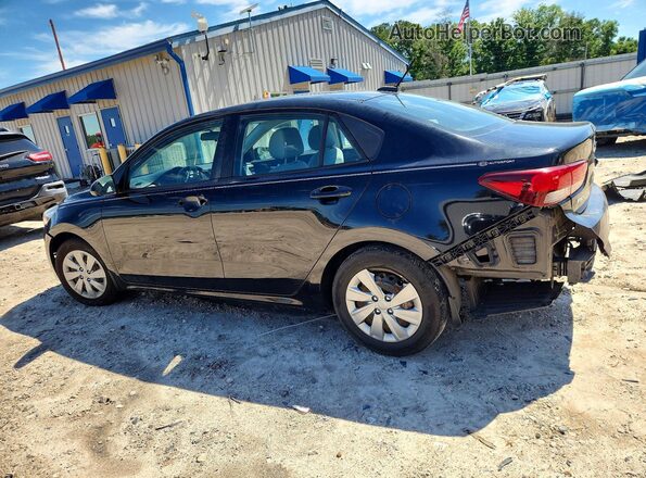 3KPA24AD1LE330703 2020 KIA RIO Black უკანა მარცხენა