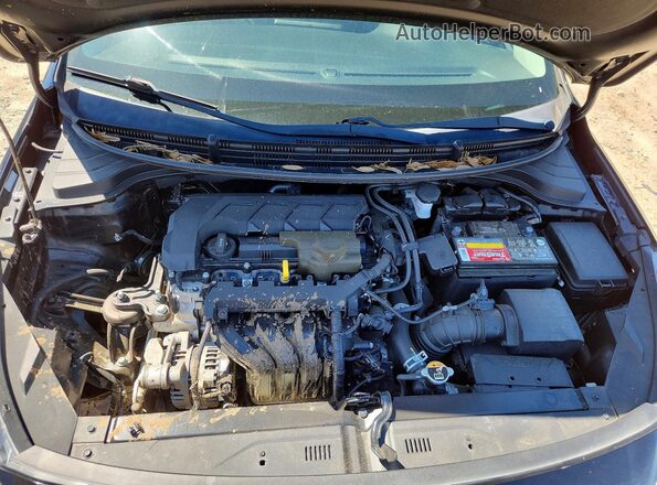 3KPA24AD1LE330703 2020 KIA RIO Black უკანა სალონის ხედი