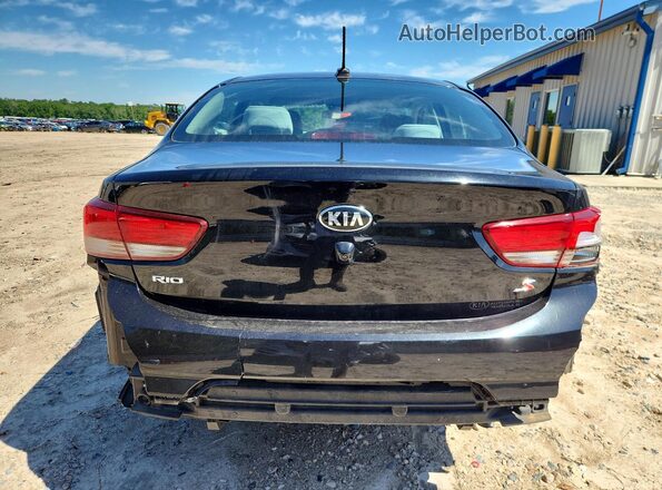 3KPA24AD1LE330703 2020 KIA RIO Black უკანა ხედი