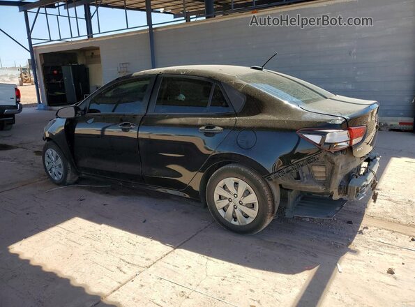 3KPA24AD1LE334427 2020 KIA RIO Black Trasero izquierdo