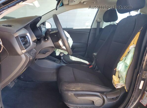 3KPA24AD1LE334427 2020 KIA RIO Black Vista interior delantera