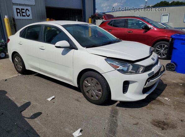 3KPA24AD1LE337053 2020 KIA RIO White Delantero derecho