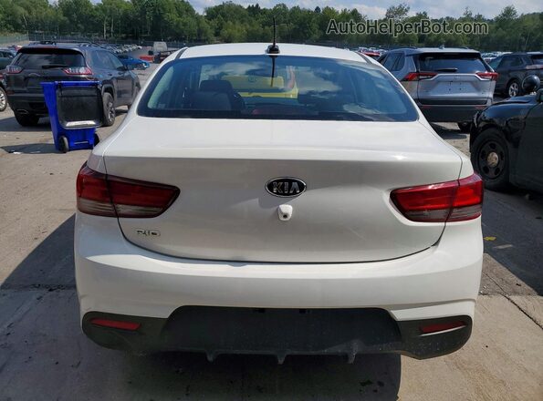 3KPA24AD1LE337053 2020 KIA RIO White Vista trasera