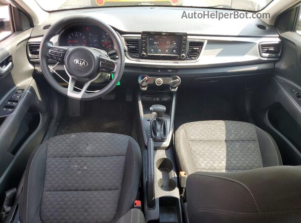 3KPA24AD1LE337053 2020 KIA RIO White Vista del salpicadero
