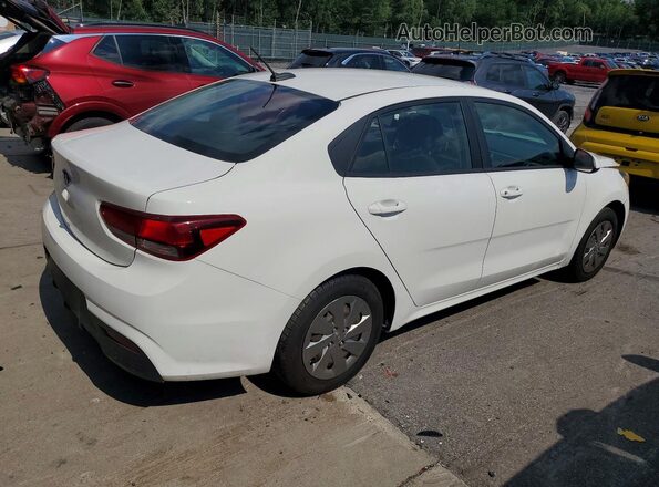 3KPA24AD1LE337053 2020 KIA RIO White Trasero derecho