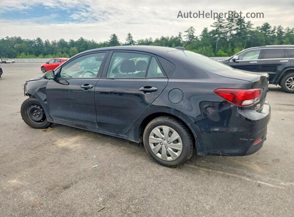 3KPA24AD1LE346206 2020 KIA RIO Black Trasero izquierdo