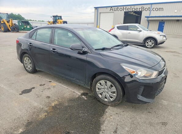 3KPA24AD1LE346206 2020 KIA RIO Black Delantero derecho