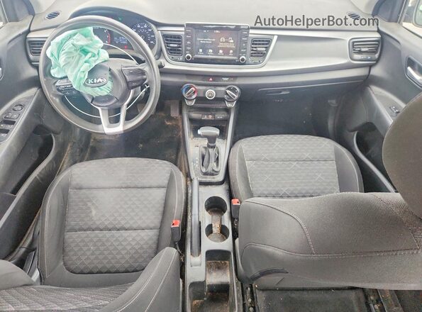 3KPA24AD1LE346206 2020 KIA RIO Black Vista del salpicadero