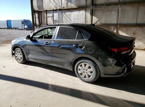 3KPA24AD1ME371026 2021 KIA RIO Black Передня права чверть