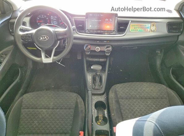 3KPA24AD1ME371026 2021 KIA RIO Black 