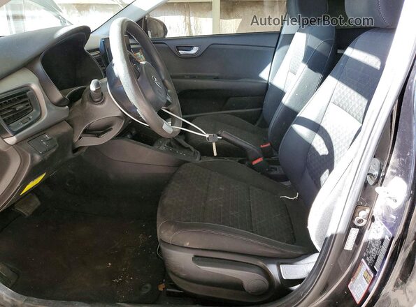 3KPA24AD1ME371026 2021 KIA RIO Black Вид підкапотного простору