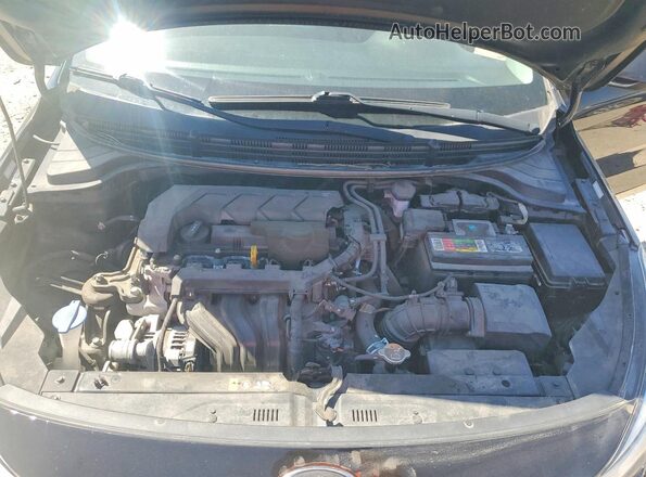 3KPA24AD1ME391521 2021 KIA RIO Black Vista interior trasera