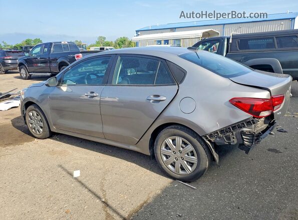 3KPA24AD1NE488364 2022 KIA RIO Silver Rear left