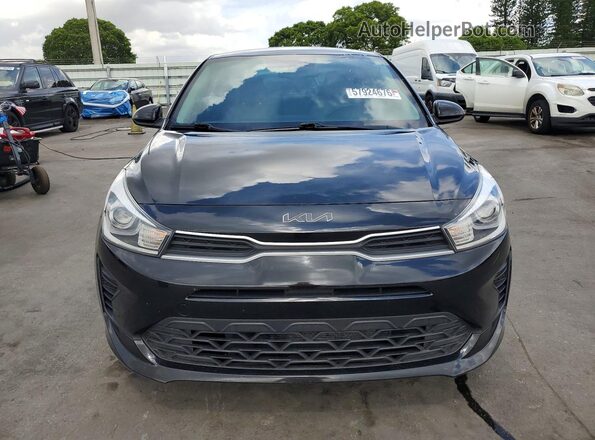 3KPA24AD1NE505180 2022 KIA RIO Black Front view