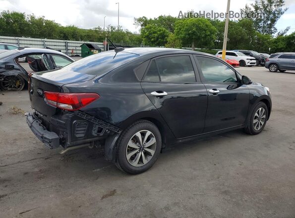 3KPA24AD1NE505180 2022 KIA RIO Black Rear right