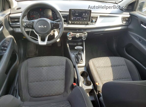 3KPA24AD1PE530129 2023 KIA RIO Black Առջևի վահանակի տեսք