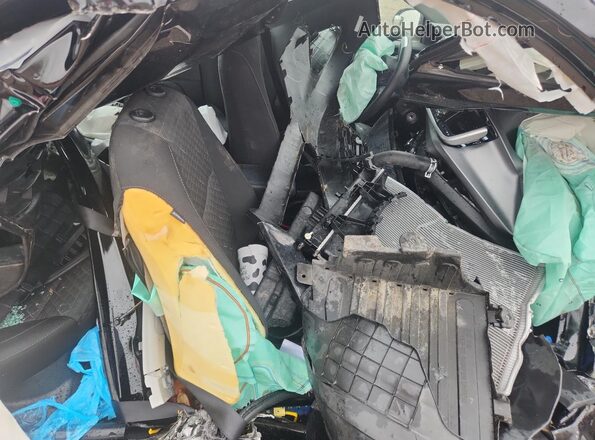 3KPA24AD1PE549456 2023 KIA RIO Black Vista del compartimento del motor