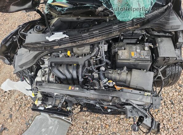 3KPA24AD1PE549456 2023 KIA RIO Black Vista interior trasera