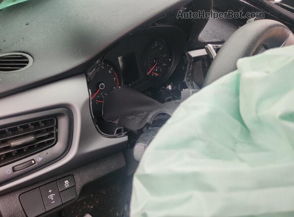 3KPA24AD1PE549456 2023 KIA RIO Black Vista del cuadro de instrumentos