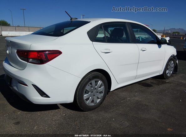 3KPA24AD1PE590993 2023 KIA RIO White Задня права чверть