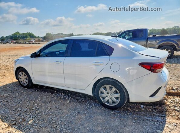 3KPA24AD2NE443899 2022 KIA RIO White Задня ліва чверть