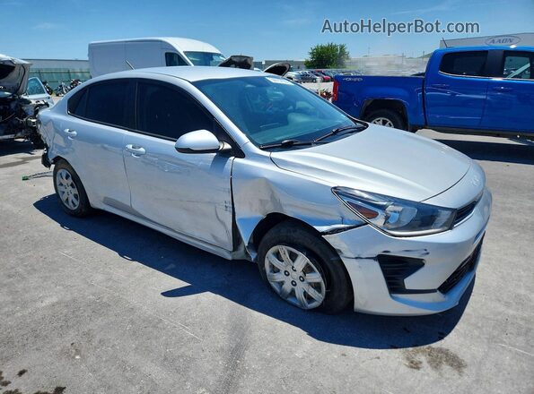 3KPA24AD2NE463697 2022 KIA RIO Silver Առջևի աջ