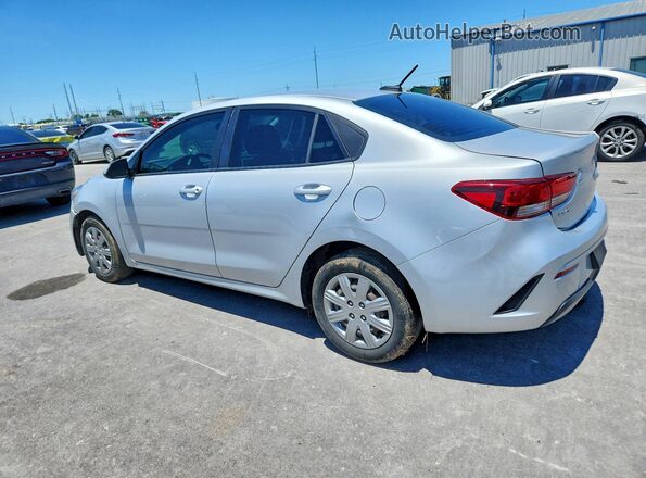 3KPA24AD2NE463697 2022 KIA RIO Silver Հետևի ձախ