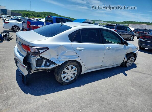 3KPA24AD2NE463697 2022 KIA RIO Silver Հետևի աջ