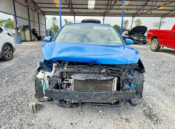3KPA24AD2NE469810 2022 KIA RIO Blue Vista del cuadro de instrumentos