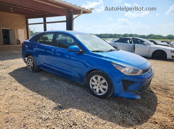 3KPA24AD2PE533198 2023 KIA RIO Blue Передня права чверть
