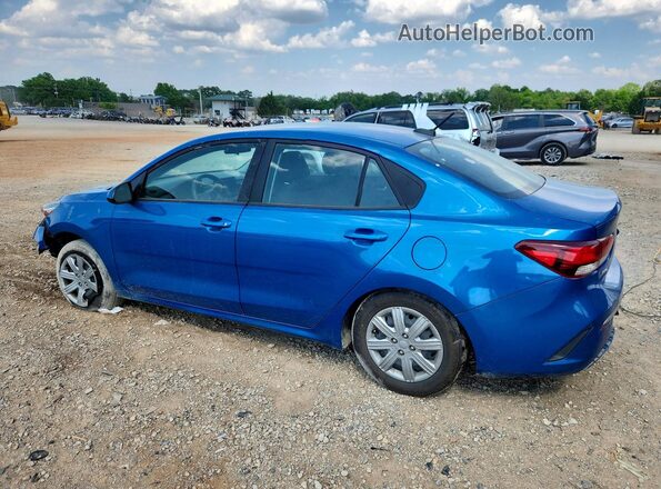 3KPA24AD2PE533198 2023 KIA RIO Blue Задня ліва чверть