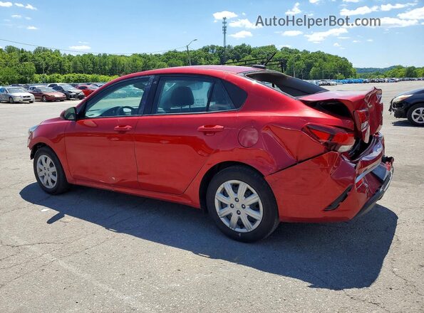 3KPA24AD2PE600267 2023 KIA RIO Red Задня ліва чверть