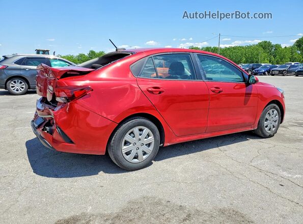 3KPA24AD2PE600267 2023 KIA RIO Red Задня права чверть