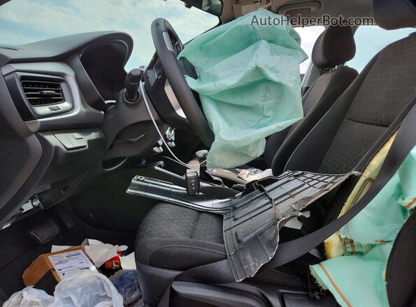 3KPA24AD2PE616789 2023 KIA RIO White Вид салону спереду