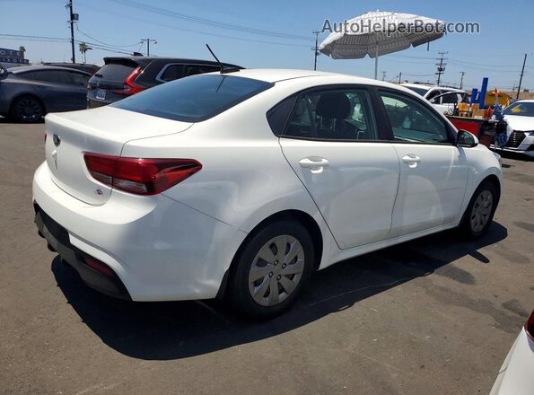 3KPA24AD3LE258158 2020 KIA RIO Белый Задняя правая четверть
