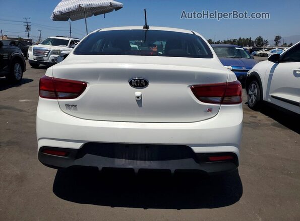 3KPA24AD3LE258158 2020 KIA RIO Белый Вид сзади