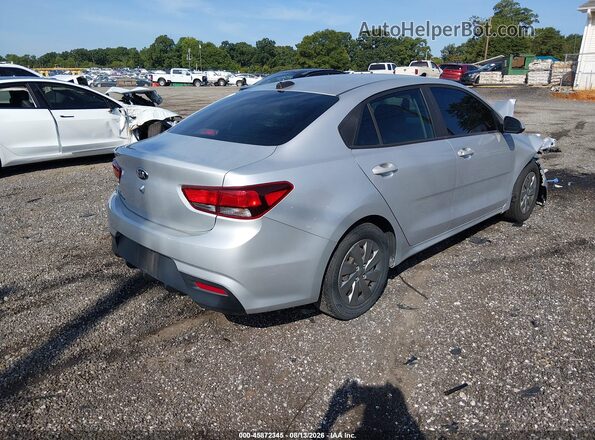 3KPA24AD3LE288440 2020 KIA RIO Silver Rear right