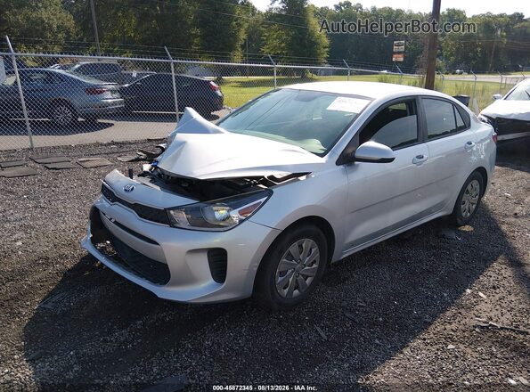 3KPA24AD3LE288440 2020 KIA RIO Silver Front left