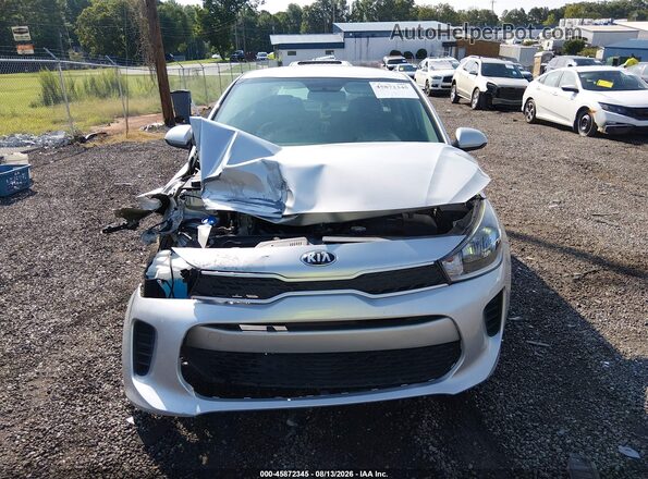 3KPA24AD3LE288440 2020 KIA RIO Silver Instrument cluster view