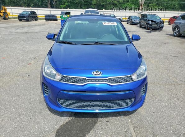 3KPA24AD3LE293170 2020 KIA RIO Blue Դիմացի տեսք