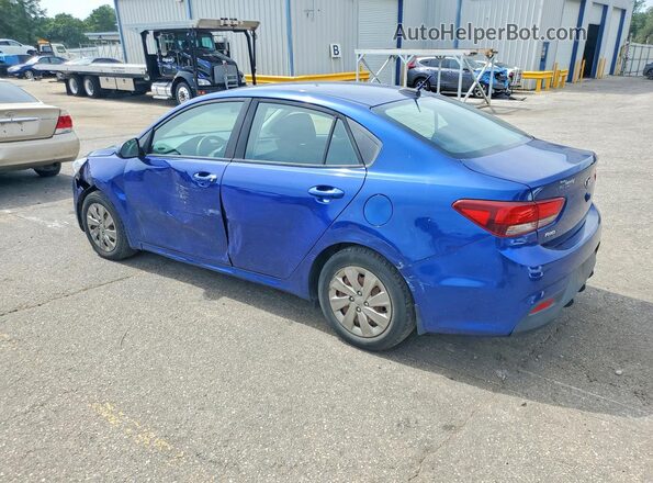 3KPA24AD3LE293170 2020 KIA RIO Blue Հետևի ձախ