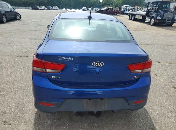 3KPA24AD3LE293170 2020 KIA RIO Blue Հետևի տեսք