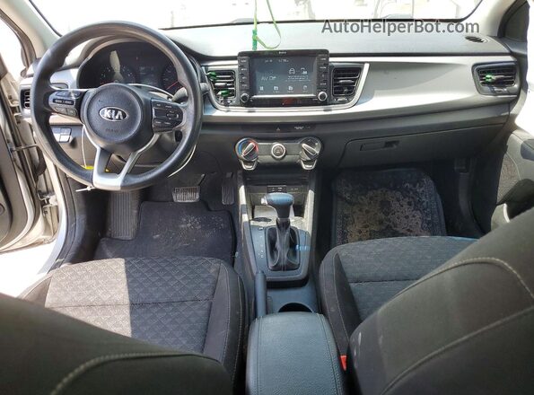 3KPA24AD3LE308945 2020 KIA RIO Silver Առջևի վահանակի տեսք