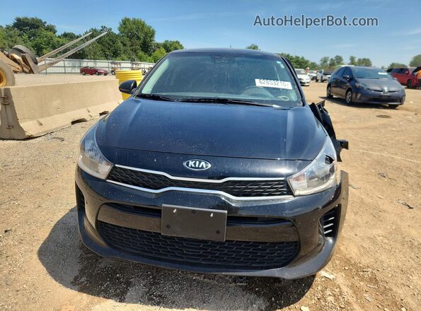 3KPA24AD3LE355215 2020 KIA RIO Black Front view