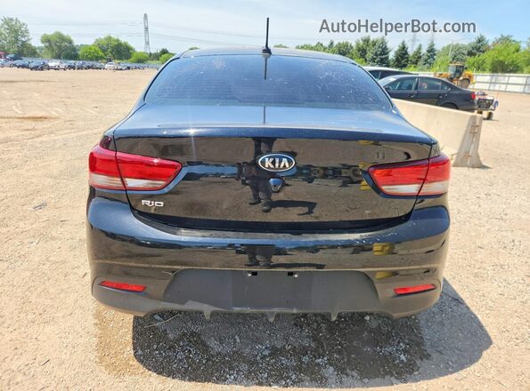 3KPA24AD3LE355215 2020 KIA RIO Black Rear view