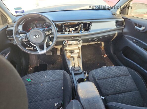 3KPA24AD3ME366300 2021 KIA RIO Gray Dashboard view