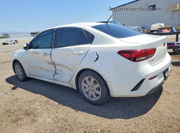 3KPA24AD3ME381251 2021 KIA RIO White Հետևի ձախ