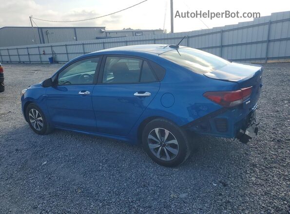 3KPA24AD3ME410764 2021 KIA RIO Blue Trasero derecho